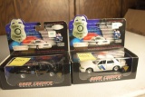 2 Road Champs 1:43 Scale State Trooper Car Replicas