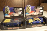2 Road Champs 1:43 Scale State Trooper Car Replicas