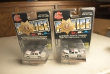 2 Racing Champions '99 crown Victoria Greendale, WI Police Department Cars