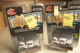 2 Racing Champions '57 St. Louis County MO Police Cars