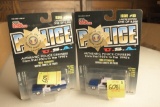 2 Racing Champions 1960 Plymouth Suffolk County NY Police Cars