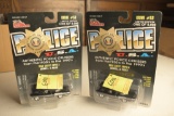 2 Racing Champions '58 Chevy Impala Grinnel IA Police Cars