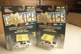 2 Racing Champions '96 Dodge Viper Washtenaw County MI sheriff Cars