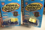 2 Road Champs 1:43 Scale Michigan State Police Cars