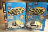 2 Road Champs 1:43 Scale Ramah Navajo Police Cars