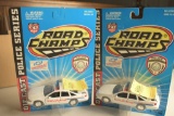 2 Road Champs 1:43 Scale Ramah Navajo Police Cars