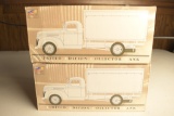 2 Liberty Classics by Spec Cast 1942 Chevrolet 1.5 Ton Van Boxes