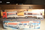 1996 Phillips 66 Tandem Tanker Truck and Citgo Toy Tanker Truck
