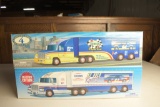 1997 Sunoco Raving Team Truck and Crown Race Car Carrier