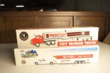 1995 Phillips 66 Toy Tanker and 1996 Exxon Race Team Support Vehicle