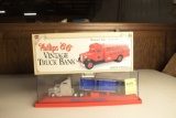 Coors Light 1:64 Scale Truck In Case and JMt Phillips 66 Tanker Truck