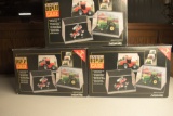 3 Sets of ERTL Prestige Display Cases