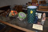Group of Decorative Items and Misc