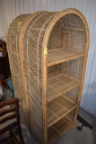 2 Wicker Shelves