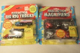 2 Micro Action Magnifiers Car and Truck Sets