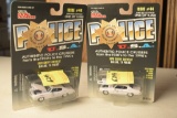 2 Racing Champions Model Police Cars