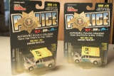 2 Racing Champions Model Police Cars