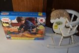 Fisher Price Thomas Ironworks Delivery and Cabbage Patch Kids Rocking Horse