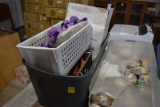 Tote of Misc Items