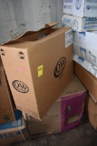 Box of 4oz Black Containers, Box of Napkins