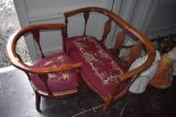2 Piece Chair and Loveseat Set
