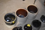 3 Small Crock