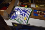 Rolling Rock Metal Sign