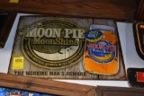Moon Pie Moon Shine Metal Sign