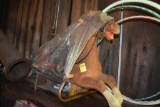 Rocking Horse with Metal Supports