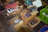 Large Group of  Misc Vintage Items, Large Collection of VHS Tapes, Books