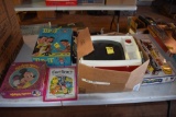Group of Vintage Toys and Games