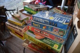 Large Group of vintage Board Games