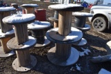 6 Wooden Spools