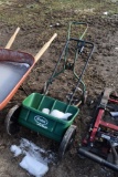Scotts AccuGreen 1000 Seed with Hand Truck