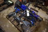 2 Electric Scooters and Scooter Tricycle