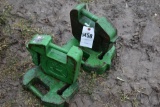 4 John Deere Suitcase Weights