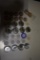 Group of Glass Bottle Lids