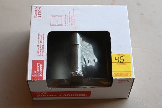 Project Source Recessed Toilet Paper Holder