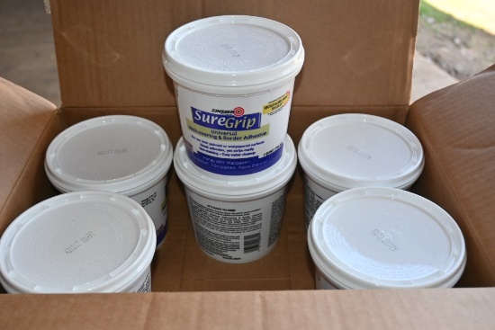 6 Quarts of Zinsser Sure Grip Universal Wallcovering and Border Adhesive