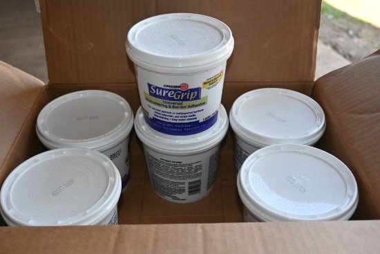 6 Quarts of Zinsser Sure Grip Universal Wallcovering and Border Adhesive