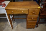 Little Wooden Desk with 3 Drawers