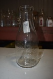 Shorns Theimer Bros of Elmira NY Quart Milk Bottle