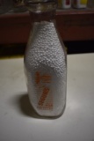 Segur's Milk of Pine City NY Quart Milk Bottle