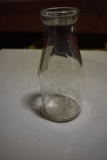 L.J. Houck Pint Milk Bottle