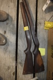 Two Wooden Stocks