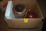 Box of Brown Dishes