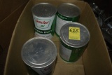 Four Cans of Sinclair SAE 30 Motor Oil