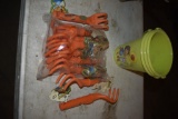Box of Dora Sand Buckets and Rakes