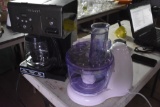 Coffee Maker and Food Processor