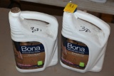 2 One Gallon Bottles of Bona Hardwood Floor Cleaner